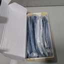 Flatware Set 18/10 Stainless Steel Mirror Polished Blue Cutlery - Silverware Utensil Set of Serrated Steak Knife Dinner Fork Knife Spoon Salad Fork Dessert Spoon,24 Piece Service for 4