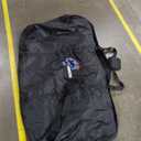 SIRUITON 69L x 29.5W x 21.6H Outdoor Cushion Storage Bag, Patio Furniture Cushion Storage Bag, Heavy Duty 600D Oxford Garden Cushion Storage Covers, 9FT Waterproof Christmas Tree Storage Bags  (Black)