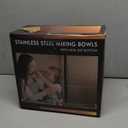 Umite Chef Mixing Bowls with Airtight Lids, 26Pcs Stainless Steel Bowls Set, 3 Grater Attachments & Black Non-Slip Bottoms Size 7, 4, 2.5, 2.0,1.5, 1QT, Great for Mixing & Serving