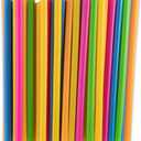 Smoothie Straws - Case of 2,400 - Plastic, 24 Packs x 100 - for Restaurants, Cafes & Everyday Use