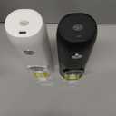 Electric Salt and Pepper Grinder Set, USB Rechargeable Kitchen Gadgets-Automatic Salt and Pepper Mill with Adjustable Coarseness, One-Hand Operation Built-in LED Light, Type-C Charging - 2 Pack