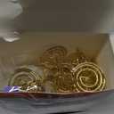 UMETDO 30PCS Table Number Holders Place Card Holder - Photo Holders for Tables, Cards Stand Name Menu Clips,Small Table Sign Holders for Wedding Anniversary Birthday Party (Gold)