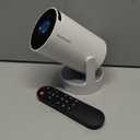 Magcubic Mini Projector with WiFi 6 and Bluetooth 5.4, Portable Projector 4K Support, 5W Soundbase Speaker, Auto Vertical Keystone 180Rotatable Smart Proyector for Movie Home Outdoor