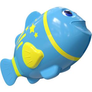 Rechargeable Swimming Fish Toy, Light up Bath Toys with Temp-Color Eyes for Baby Bath, Alive Pool Diving Toys for Kids Ages 4-8, Toddler Bathtub, Water Table
