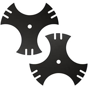 2 Pack 781-0748-0637 Edger Blades for Craftsman Edger, 781-0748 9" 3-Side Edger Star Blade 5/8" Center Hole Compatible with Troy-Bilt, MTD, Cub Cad et Edgers, Replace 781-0748, 40-009, 490-105-M017