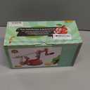 Apple Peeler Corer, Long lasting Chrome Cast Magnesium Alloy Apple Peeler Slicer Corer with Stainless Steel Blades and Powerful Suction Base for Apples and Potato(Lake Blue)