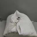 Bwarm Premium Multi-Zone Electric Heated Mattress Pad Twin XL Size, 39" x 80", 9 Heat Settings, 1-12 Hours Auto Off, Individual Body and Feet Settings, Removable Comfort Layer, Machine Washable