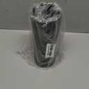 MECCANIXITY 3 Inch PVC Rigid Tube Round Pipe Tubing Hardware Tubing 69.4mm ID 76mm OD 20cm/8" Length Dark Grey High Impact for Water Pipe, Crafts