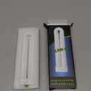 GOOTOP Replacement Bulb for Zap T6 Pro, K15, T9,X3 Bug Zapper, 15W, 4-Pin Base, U-Tube Bulb Twin Tube Bulb