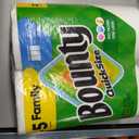Bounty Paper Towels Quick Size, White, 16 Family Rolls = 40 Regular Rolls