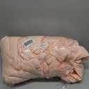 Geniospin Pink Full Comforter Set for Girls- 7 Pieces Pom Tufted Bed in A Bag Full Bedding Sets with Sheets, Pillowcases & Shams, All Season Kids Comforter Set