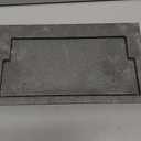 Glosaie Cast Iron Fireplace Ash Dump Door, Fireplace Doors and Fireplace Cover for Easy Ash Cleanup, Ideal for Living Rooms, Bedrooms, Patios, and Public Spaces, Blackish Brown