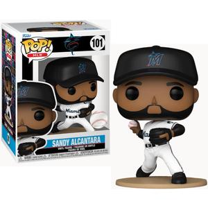 Funko Pop Marlins - Sandy Alcantara - MLB - Baseball Collectable Vinyl Figure - Gift Idea - Official Merchandise - Toys for Kids & Adults - Sports Fans