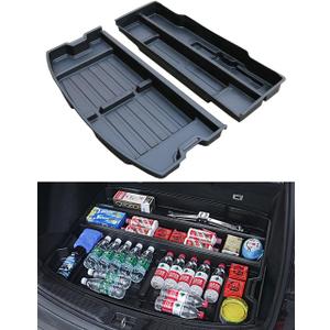 For 2017-2022 Honda CR-V Trunk Hidden Storage Box, CRV Insert Cargo Rear Hatch Specific Organizer, SUV Extra Space fits CR-V EX EX-L LX Touring Under Cargo Floor Storage Bins Accessories