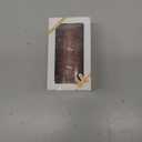 HUIHUANG Brown Ribbon 4 inch Wide Dark Brown Double-Faced Satin Ribbon for Chair Sashes, Large Bows Making, Gift Wrapping, Flower Bouquet, DIY Crafts, Christmas Thanksgiving Decor-10 Yards/Roll