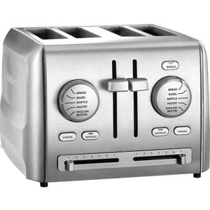 Cuisinart CPT-640P1 4-Slice Custom Select Toaster, Stainless Steel