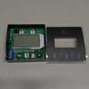 Fenglesha 3316250.712 RV Single Zone Wall Thermostat Compatible with Dometic, Used for Cool/ Heat/ Furnace Control, Blue Backlight LCD Display, Black 3-Wire