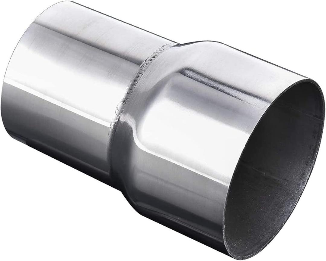 EVIL ENERGY Exhaust Adapter Reducer ID 2 Inch to OD 3 Inch, Pipe Connector 304 Stainless Steel Exhaust Coupler 2" ID to 3" OD