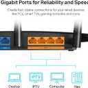 TP-Link AC1900 Smart WiFi Router (Archer A8) -High Speed MU-MIMO Wireless Router, Dual Band Router for Wireless Internet, Gigabit, Supports Guest WiFi