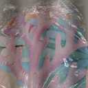 Novabright 4 Pcs Large Mermaid Birthday Decorations Mermaids Photo Booths Props Under The Sea Baby Shower Party Decoration Plastic Clam Shell, Coral, Stand Mermaid Tail Ocean Cutouts Party Decor