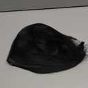 SUKRI Black Bob Wigs for Women Short Straight Bob Wigs Synthetic Middle Part Cosplay Costume Party Wigs (12 Inch)