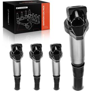 A-Premium Ignition Coil Pack Compatible with Mini Cooper 2007-2007 L4 1.6L Naturally, Cooper 2008-2013 L4 1.6L Turbo, Cooper Countryman 2011-2016 L4 1.6L Turbo, Cooper Paceman L4 1.6L Turbo, Set of 4