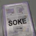 Soke Case for iPad 9th/8th/7th Generation 10.2 Inch (2021/2020/2019 Release), with Built-in Screen Protector and Kickstand, Rugged Full Body Protective Cover for Apple iPad 10.2 Inch - Violet