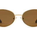 SOJOS Retro Oval Sunglasses for Women Trendy Classic Shades UV400 Protection