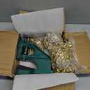 BEAMNOVA Grommet Tool Kit, Heavy Duty Hand Press Eyelet Setter Machine 1/4, 3/8, 1/2 Inch (6, 10, 12 mm) Setting Dies, 1500 Golden Grommets for Fabric Banners Curtains Leather Craft