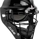 All-Star Player's Series Youth Catcher’s Kit – Complete Protective Gear Set, NOCSAE Certified, for Ages 12-16 (Black)