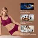 2 x Period Underwear for Women and Teens, Leakproof Menstrual Panties, Viscose Black Brief, Comfort, Breathable (Small, (Black, Magenta Purple ) Multicolor)