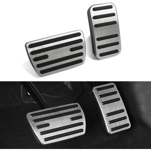 Anti-Slip Brake Gas Accelerator Foot Pedal Cover Cap Compatible with Honda Accord Civic 10th/11th CR-V Odyssey Insight Accessories 2018-2025 Aluminum Mat Pad No Drill