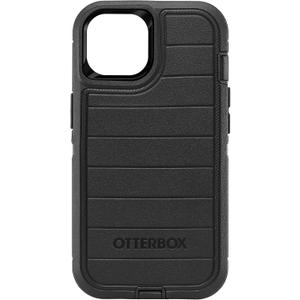 OtterBox Defender Series Screenless Edition Case and Holster for iPhone 14 & iPhone 13 (ONLY), (Black)