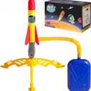 AIUAZA Rocket Launcher for Kids - 2 Rockets - Outdoor Fun Toy Gift for Boys & Girls - Soft Foam Blaster Set Soars Up to 100 Feet - Ages 3 & Up