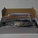 RICHER HOUSE 2+1 Tier Wall Mounted Floating Shelves Set of 2, Rustic Wood Wall Shelf with Metal Frame, Extra Storage Rack for Bathroom, Kitchen, Bedroom with Tissue Rack & Towel Bar - Black