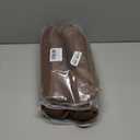 Triangle Under Door Draft Stopper 32 inch Weighted Draft Blocker Bottom Seal Noise Air Guard for Doors and Windows, Brown