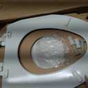 Mayfair Cassel Slow Close Toilet Seat, Easy Clean, Non Slip Premium Wood Seat, Easy Install, Made in USA, Elongated, Biscuit