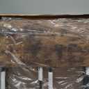 WOHOMO Folding Desk for Small Spaces, 31.5 Inch Foldable Computer Desks, Small Desk for Home Office, Study, Bedroom, Space Saving Writing Work Computer Table, Easy to Fold, Rustic Walnut (Brown)