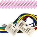 70-1761 Radio Wiring Harness Compatible with Toyota 87-Up Power 4 Speaker Camry, Corolla, Prius, 4Runner, RAV4, Tacoma, Forester, Impreza, WRX & More