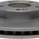 ACDelco Silver Front Brake Rotor 18A81010A | GM 19325460 Brake Rotors for Select Hyundai Santa Fe, Santa Fe Sport, XL, Kia Sorento, and more