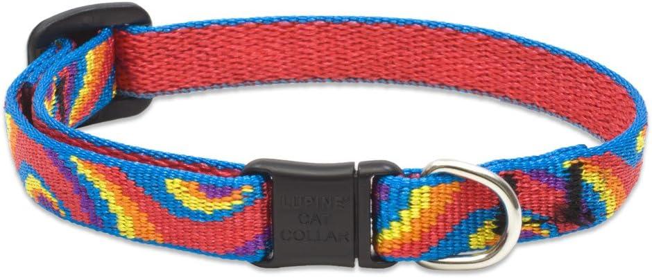 LupinePet Originals 1/2" Lollipop Cat Safety Collar , 8-12"