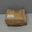 Moxweyeni 10 Pack Gutter Brackets 5 Inch Gutter Hangers Heavy Duty Hidden Rain Brackets with Pre-Inserted Screw, Aluminum Exterior Hook Parts Repairing Sagging Tool (White)