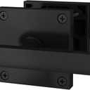 JUBEST Double Side Gate Latch, Heavy Duty Swinging Door Latch Gate Hardware for Right Inswing Outdoor Fence, Wooden Gates, Pool Gate, Backyard, Garden