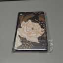 Mektron Case for Galaxy Tab A7 Lite Samsung 8.7 Inch Tablet 2021 Model (SM-T220/T225/T227) with S Pen Holder,Multi-Angle Viewing Lightweight Hard Back Stand Cover,Peonies and Roses