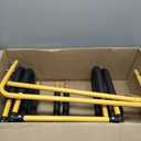 Suspenz Double SUP Transport Cart with Airless Wheels, Carrier/Trolley for 2 Stand Up Paddle Boards & Surfboards, Yellow (22-9934)