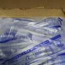 100 Pack 1ml Syringes with Needle - 27G 1/2 inch Disposable 1cc Luer Lock Syringe for Scientific Lab Use, Sterile Individually Wrapped