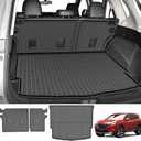 Cargo Mat Combo Set for Nissan Rogue 2021-2025 (Not for Rogue Sport) All Weather Trunk Liner and Seat Back Protectors Upgrade Cargo Accessories