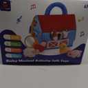 hahaland Baby Toys 6-12 Months - Surprise Barn with Stuffed Farm Animals with Real Sounds - Montessori Toys for 6 Month Old Baby Gifts Toddlers Sensory Toy 1 Year Old Boy Girl Gifts Infant Toys