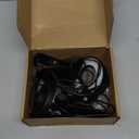 Woputne Desk Clip on Lamp for Reading Home Office, with 5V 2A Adapter, 10 Dimmable Brightness 3 Modes, Clamp Reading Light for Bed Headboard, Craft (2 Packs, Black)