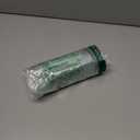 Tablecraft Pepper Shaker with Metal Top, 2.5 x 2.5 x 4.5, Green